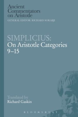 On Aristotle Categories 915