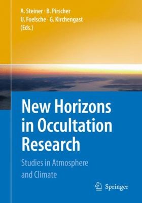 New Horizons in Occultation Research: Studies in Atmosphere and Climate