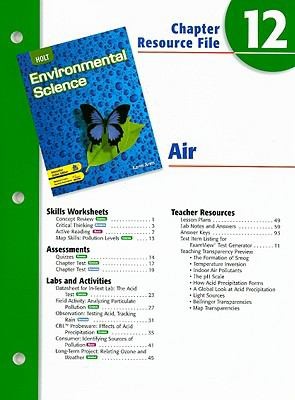 Holt Environmental Science Chapter 12 Resource File