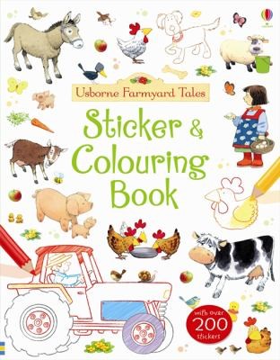 Farmyard Tales Sticker and Colouring Book