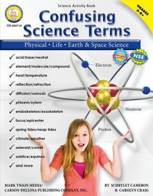 Confusing Science Terms Grades 5-8