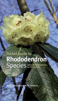 Pocket Guide to Rhododendron Species Based on the Descriptions by H.H. Davidian