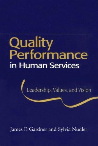 Quality Performance in Human Services