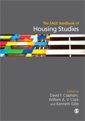 The Sage Handbook of Housing Studies