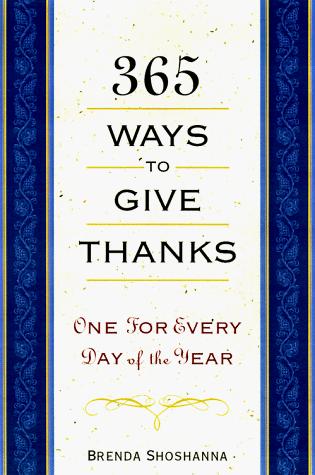 365 Ways to Give Thanks