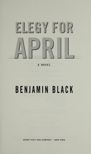Elegy for April
