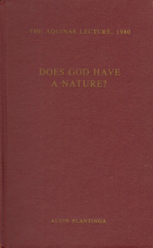 Does God have a nature?