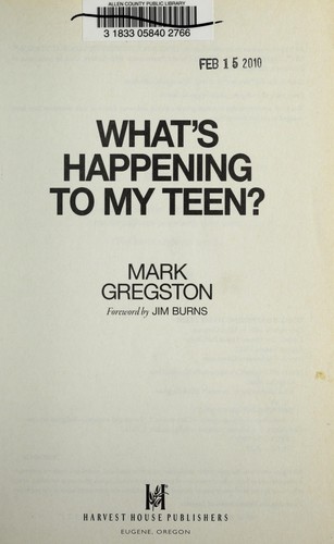 What's happening to my teen?