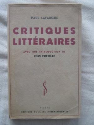 Critiques litteraires