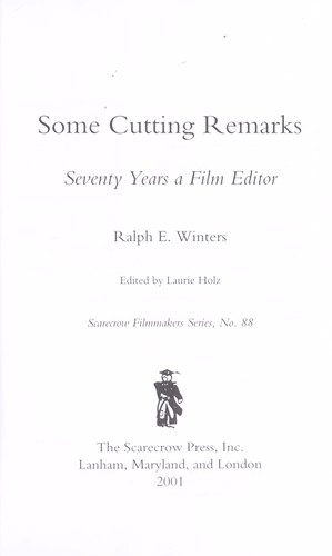 Some Cutting Remarks