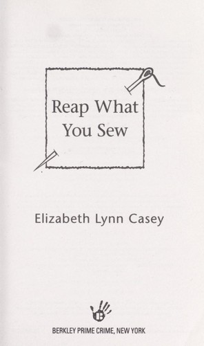 Reap What You Sew