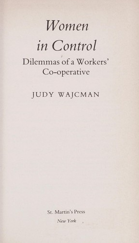 Women in control