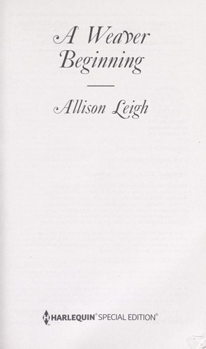 A Weaver Beginning