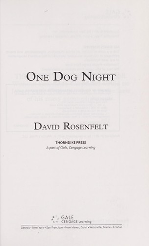 One dog night
