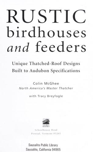 Rustic Birdhouses and Feeders
