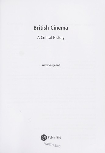 British Cinema: A Critical History
