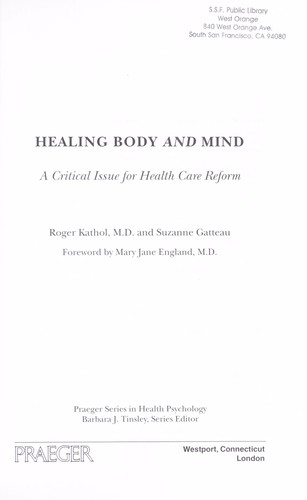 Healing body and mind