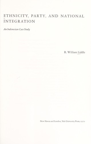 Ethnicity, party, and national integration