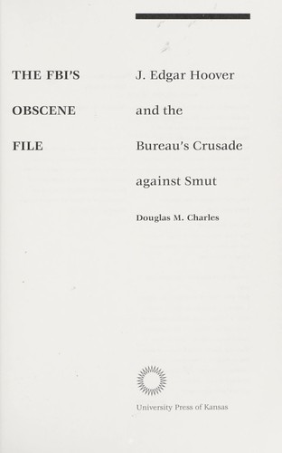 The FBI's Obscene File