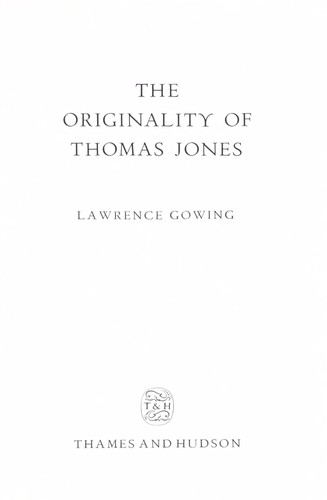 The originality of Thomas Jones