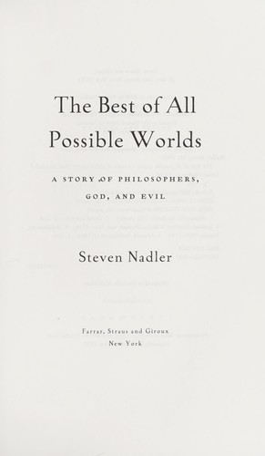 The Best of All Possible Worlds
