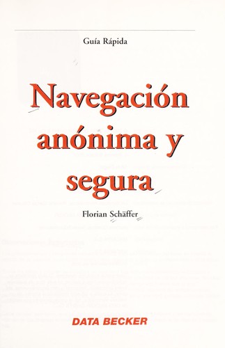 Navegacion anonima y segura