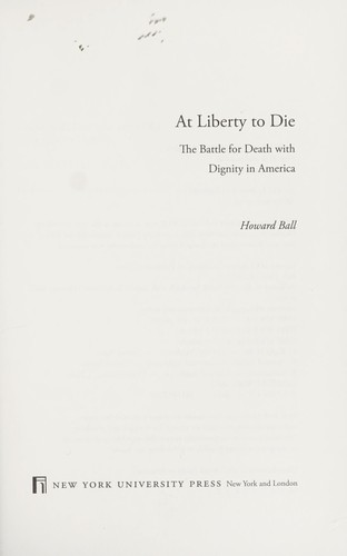 At Liberty to Die