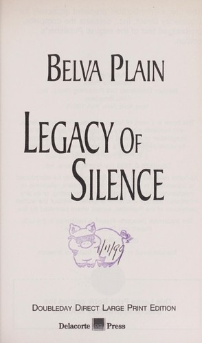 Legacy of silence