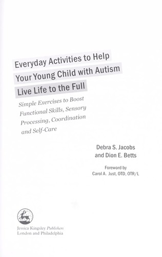 Everyday activities to help your child with autism live life to the full