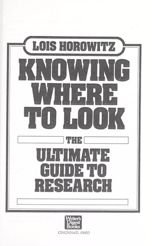 Knowing Where to Look