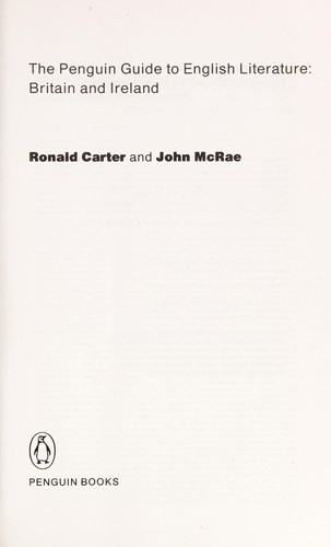 Penguin Guide to English Literature