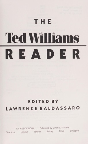 The Ted Williams reader