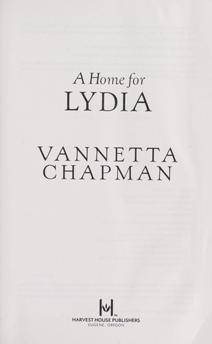 A Home for Lydia