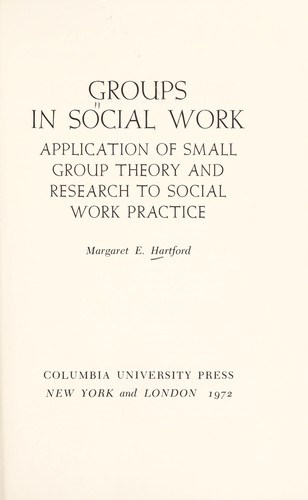Groups in social work