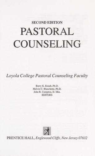 Pastoral Counseling