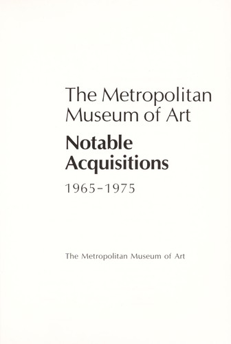 The Metropolitan Museum of Art