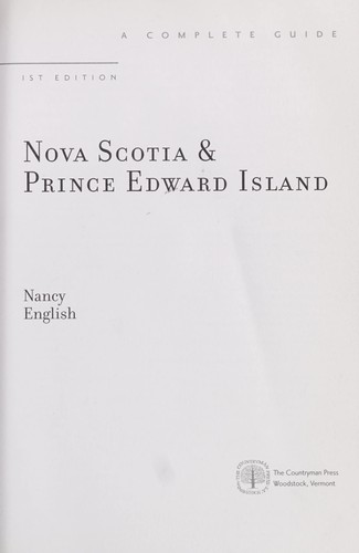 Nova Scotia & Prince Edward Island