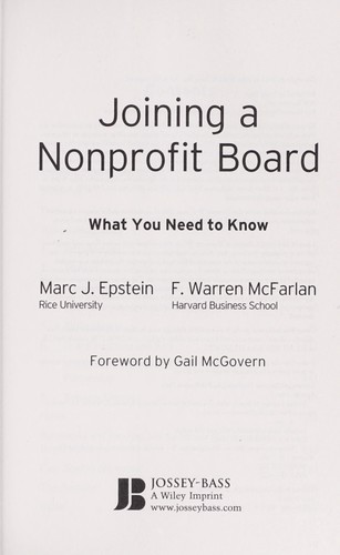 Joining a Nonprofit Board