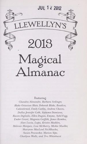 Llewellyn's 2013 Magical Almanac