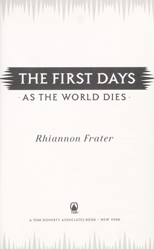The First Days