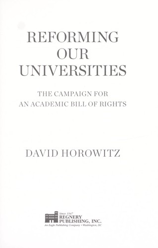Reclaiming our universities