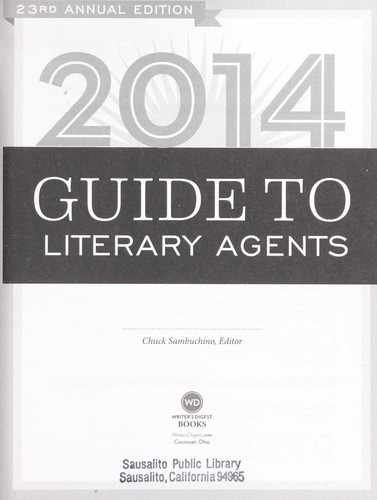 2014 Guide to Literary Agents