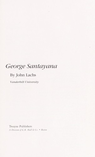 George Santayana