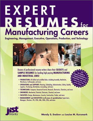 Expert Resumes for Manufacturing Careers