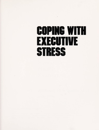 Coping with executive stress