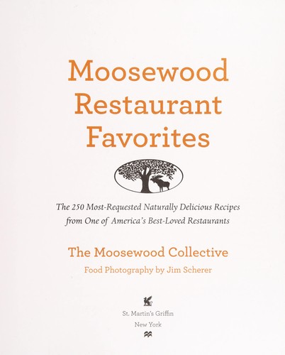Moosewood Restaurant Favorites
