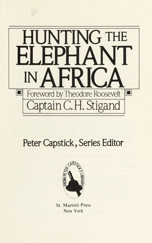 Hunting the Elephant in Africa