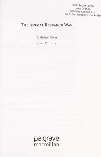 The Animal Research War