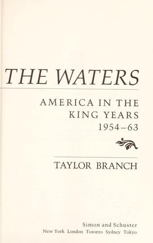 Parting the waters