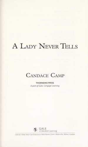 A Lady Never Tells